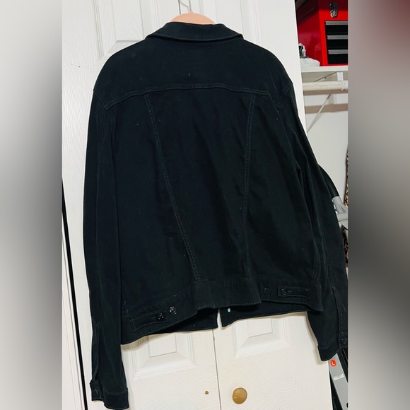 LuLaRoe Kenny Jacket 2X Solid Black - Picture 2 of 5